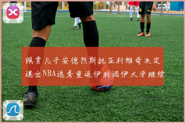 佩贾儿子安德烈斯托亚科维奇决定退出NBA选秀重返伊利诺伊大学继续学业